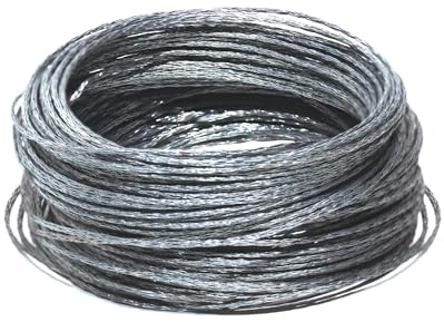 100-foot #2 Picture Wire - 12-lb Capacity Braided Hanging Wire for Picture Frames and Other Hanging Wall Decor