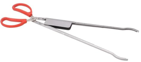 VINTORKY Elbow Lobster Clip Stainless Steel Non-Slip Crab Clip Fish Tong Household Multi-Function Outdoor Portable EEL Clamp Crab Catching Tool for Fishing