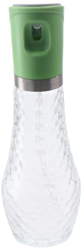 hobbyme Botella de Spray Pulverizador de Aceite Rellenable de Acero Inoxidable, Botella de Vidrio para la Cocina del Hogar, Botella de Spray de Aceite, Botella de Spray de Aceite de Cocina, Atomizador