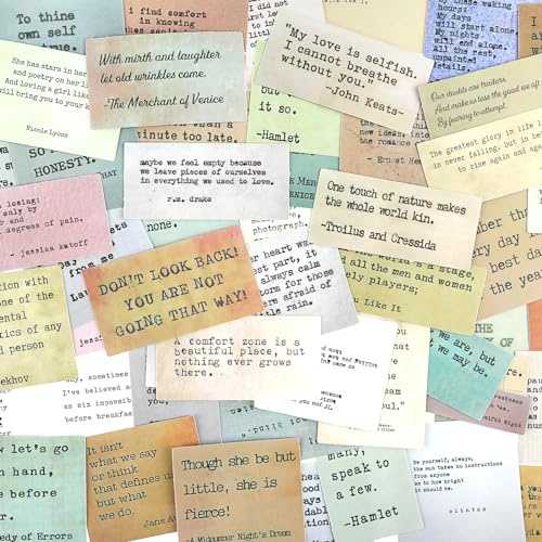 240 Pcs Stickers for Journaling Water Proof Motivational Quotes Stickers for Scrapbooking Planner Journal Laptop Envelope Card Phone Luggage Wall