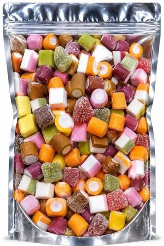 ZANGOC Dolly Mixtures Sweets – 500g Premium Retro Pick and Mix Sweets | Colourful Bulk Bag for Parties, Birthdays & Celebrations