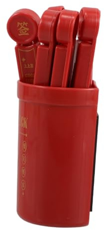 Operitacx 6piezas Clip De Sellado Multiusos Imanes para Refrigerador Clips para Bolsas De Alimentos para Conservar Snacks Cocina o Despensa Plástico Resistente Compacto