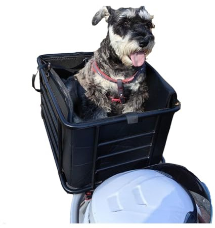 Cestino posteriore for bicicletta di grande capacità,Cestino for bicicletta for cani e animali domestici,per acquisti, animali domestici e accessori for bici elettriche