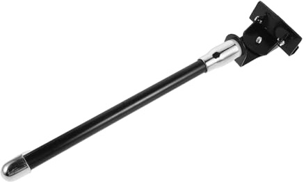 STOBAZA Antena Decorativa Automotriz de Metal 36 Cm Negra para Coche y Camión, Accesorio de Repuesto para Antena de Techo Función FM Am, Soporte Firme para Uso Diario y Exterior