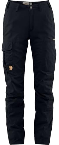 Fjällräven Karla Pro Winter Trousers W Damen Wanderhose gefüttert schwarz schwarz