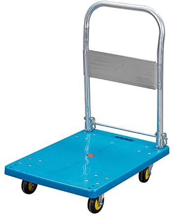 Heavy Duty Light Weight KATSU Plattformwagen Klappbar bis 150 kg Tragkraft Schwerlast Falten LKW Cart für den Gütertransport