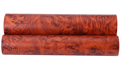 Auto-Innenraumfolie, Yosoo Selbstklebende Holzmaserung Strukturierte Autoinnenfolien-Verkleidungsfolien-Aufkleber Im Vintage-Stil für Holzfolien-Autos Autofolienfolien(W1303 Vogelperspektive)