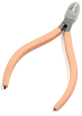 Ruilogod Herramienta pinza 2pcs Muert duro de la cutícula de la Cuidado de las uñas Alicates archivo Tijeras de manicura de las podadoras