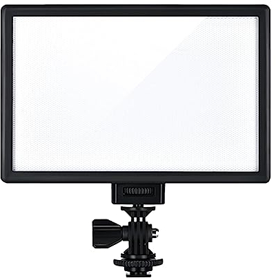 VILTROX L116T LED Video Light Panel Dimmable Bi-Color 3300-5600K CRI95+ Ultra-thin Camera Light for Conference, Podcast, Live Broadcast, Live Streaming, Interview, Vlog, YouTube, Tiktok