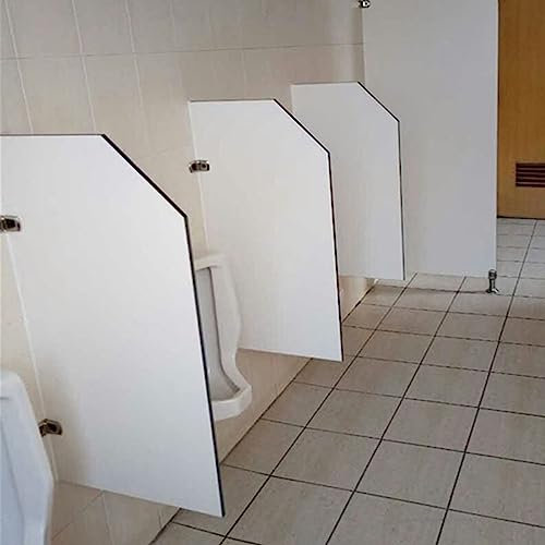 Generisch Urinal-Trennwand, Urinal-Sichtschutz, Toilettentrennwand, Herrentoilette, wandmontierter Urinal-Sichtschutz, Hotel-Badezimmertrennwand, für öffentliche Räume, Büros (Farbe: 3 Stück)
