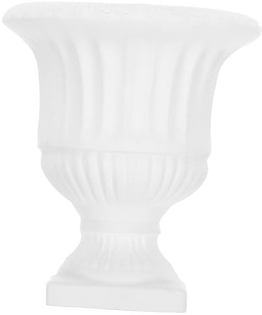 Milisten Blumenvase Aus Gips Vintage-Design Wandvase Ästhetische Dekoration Für Innenräume Künstlerische Halbvasenform Für Blumenarrangements Rustikales Wanddekor