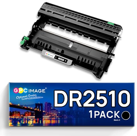 DR2510 Trommel Kompatibel für Brother DR-2510 Trommeleinheit für Brother HL-L2400DWE HL-L2400DW HLL2445DW DCP-L2620DW DCP-L2627DW DCPL2660DW MFC-L2835DW MFC-L2827DW MFC-L2800DW MFC-L2860DWE