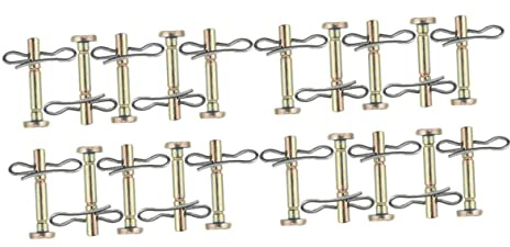 ifundom 1 Set Shear e Cotter Pins per Decespugliatori e Trattorini da Leggeri e Compatti per Operazioni Sicure e Riduzione Dei Tempi Inattività