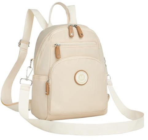 Miss Lulu Rucksack Klein Damen Elegant, Media Damenrucksack, Reiserucksack Wasserdichte Casual Daypack Tasche Schultertasche mehrzweck Umhängetasche für Arbeit Studium Reisen Einkauf