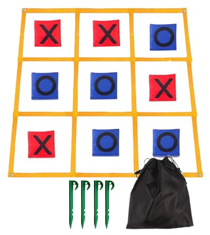 Outdoor Beutelwurfspiel | Beanbag Spielset Mit Wurfbeuteln,Interaktives Familienspiel Für Drinnen & Draußen, Für Terrasse, Picknick &