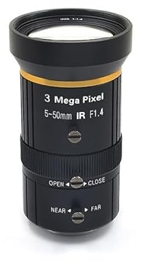 Manuellt zoomobjektiv for industrikameror(5-50mm-3MP)