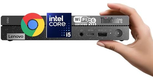 Lenovo ThinkCentre Neo 50q Gen4 Chromebox Mini PC | i5-13420H (8 Cores, Up to 4.6GHz) | 8GB RAM, 128GB SSD | ChromeOS Flex | WiFi 6, RJ45 | Cloud Ready Google Workspace (Play Store not Allowed)