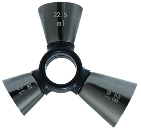 Jigger De Coctelería Medición Ergonómica y de Alta Resistencia