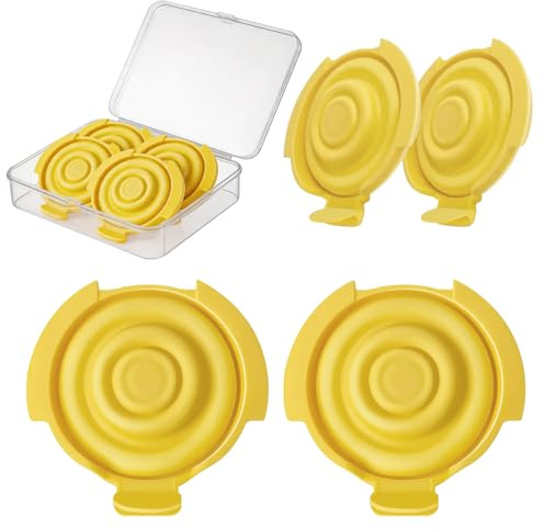 Kompatibel med Medela PersonalFit Flex Connectors, Pump in Style MaxFlow, Swing Maxi, Freestyle Flex och Solo delar, 4 pumptätande membran med förvaringslåda