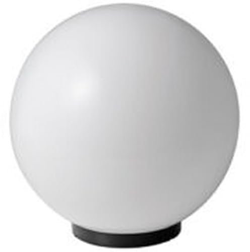 Lampada Sfera Lampione Acrilico 21W Attacco E27 Diametro 30 cm, Bianco - MARECO 1080301B