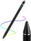 AICase Penna capacitiva, 2 in 1, pennino capacitivo, 1,45 mm, pennino capacitivo universale, ad alta precisione, compatibile con smartphone, tablet, Apple iPhone/iPad, nero
