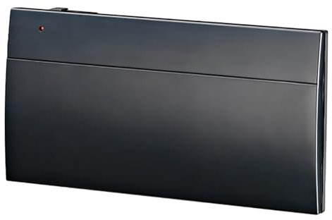 Meliconi AD Professional R1 Antenna TV per Interni con filtrianti-interferenza 4G e 5G, predisposizione per i segnali DVB-T2 HEVC, Alimentazione tramite USB, Orientabile, nero, medio