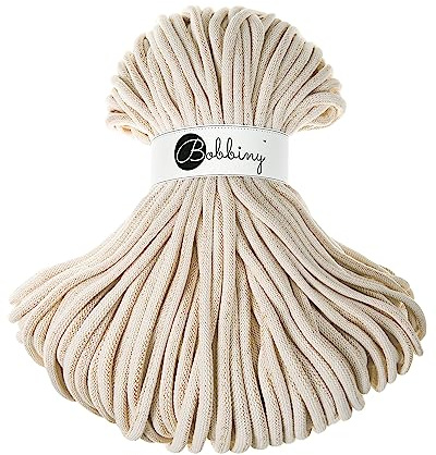 Bobbiny Jumbo-Makramee-Schnur, geflochten, 9 mm, 100 m