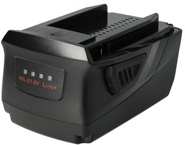 vhbw batteria compatibile con Hilti SIW 22-A, SIW 22T-A, TE 2-A22, TE 4-A22 attrezzi da lavoro (3000 mAh, Li-Ion, 21,6 V)