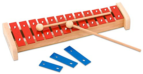 Betzold Musik - Glockenspiel sopran - Xylophon Klangstäbe Musikinstrument Stabspiel
