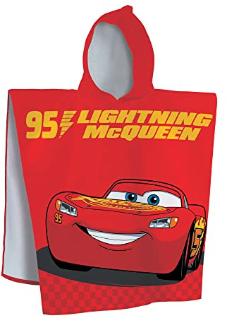 Disney Home Cars 95 Badeponcho 60x120 cm