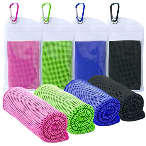 SZELAM Kühlendes Handtuch,EIS-Handtuch,Atmungsaktives,kühles Handtuch,Mikrofaser-Handtuch für Yoga, Fitnessstudio,Training,Sport,Fitness,Laufen,Camping,Wandern