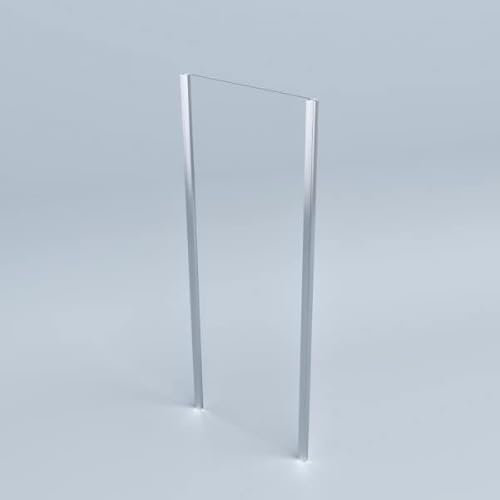 Lato fisso da 90cm per box doccia h195cm