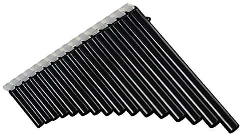 CalmGeek 16-Pipe Pan Flute G-A2 Key Pan Pipes ABS Panpipes Chinese Traditional Woodwind Instrument with Carry Bag