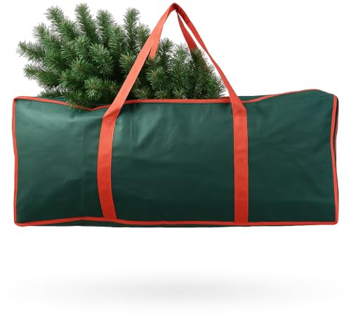 SWL Christmas Tree Storage Bag – 165 × 38 × 76 cm | Extra Large Durable Zip-Up Storage Solution with Handles | Heavy-Duty Waterproof Bag for Artificial Xmas Trees, Wreaths & Seasonal Décor