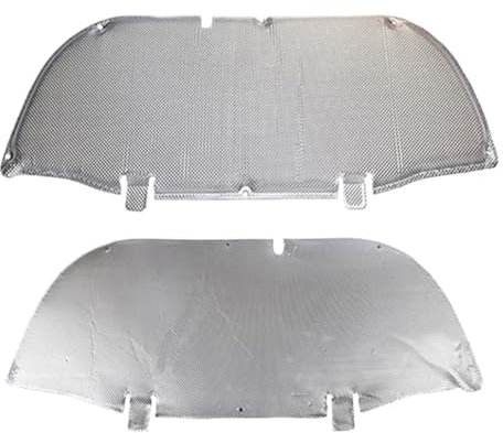 QASULER Coussin d'isolation de capot de moteur avant, couverture de tapis insonorisant en mousse de coton ignifuge, for Toyota, for Corolla, Cross 2020-2024 Coussin d'isolation thermique et phonique d