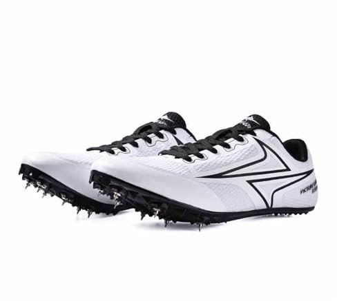 Kraftpaid Zapatillas Ligeras y Antideslizantes,Zapatillas con Clavos,Zapatillas Clavos Atletismo,Zapatillas Pista Y Campo Hombre,Zapatos con Clavos,para Pista,Antideslizantes,Atletismo Velocidad