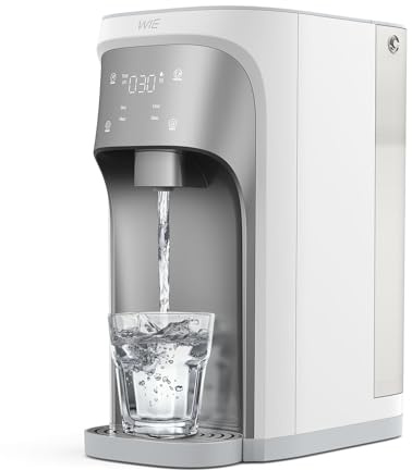 WIE Reverse Osmosis Water Filter Countertop, 7 Stage Purification with UV,Counter Water Filtration System, 3:1 Pure to Drain,500 GPD,RO System Water Purifier Dispenser (No Installation Required