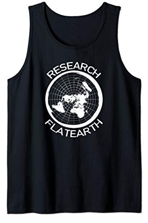 Research Flat Earth Tank Top