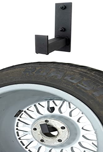QLS REIFENHALTERUNG W05 REIFENHALTER WANDHALTERUNG AUTOREIFEN WANDHALTER 11 cm Stahl