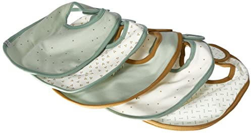Lässig Bébé bibs ensemble (5 pcs) velcro coton imperméable/Value Pack Bib About Friends Racoon