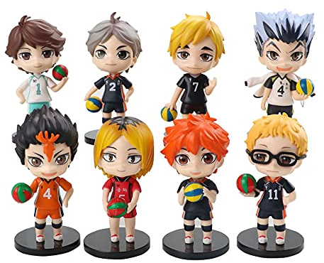 Xinchangda Haikyu!! Tadashi Yamaguchi Figure Hinata Shoyo Toru Oikawa Tobio Kageyama Kozume Kenma Character Figures Collectible Figures Accessories Haikyu!! Fan’s Gift10CM