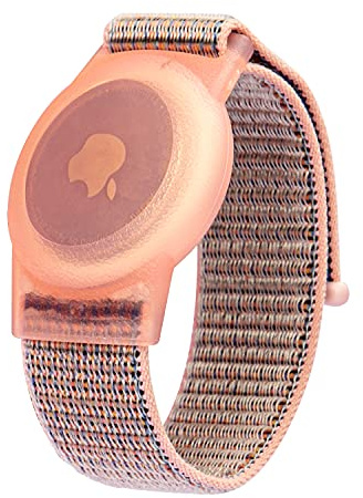 WATACHE Bracelets de Montre élastiques légers et Souples AirTags, sécurité et pour Enfants,Protection Anti-Perte et Anti-Rayures pour Le positionnement du Bracelet Airtag Tracker