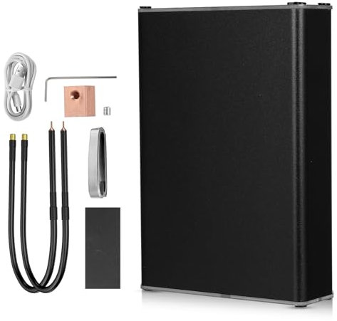 Mulcort Poste à souder par points, batterie au lithium, fonction batterie externe, poste à souder pour tôle d'acier nickelée < 0,25 mm, tôle de nickel pur < 0,2 mm, tôle de fer < 0,3 mm