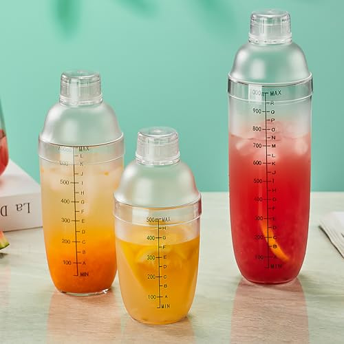 FEVKFTXF Shaking Cup Hand Blender Milk Tea Shop Shaking Cup Set Shaking Milk Tea Tools Boissons Outils Accessoires de Bar pour la Maison,700ml