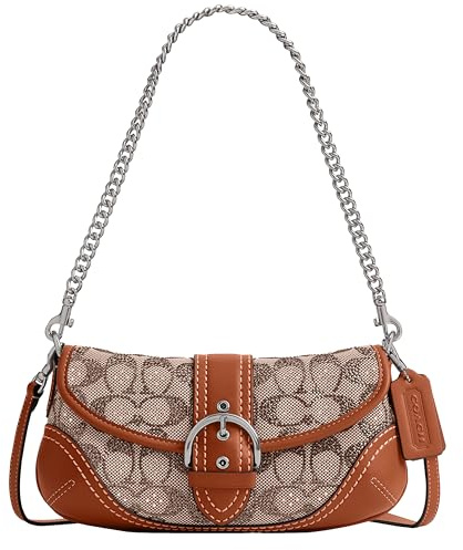 Coach Soho Bag 25 Schultertasche für Damen, Lh/Bernstein brüniert, 25