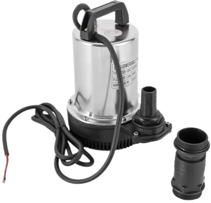 DC 12V Dirty Water Submersible Pump Clean Electric Pond Flood Transfer 50L/Min Highly Efficient Comprehensive