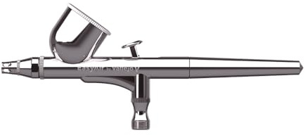 Vallejo EasyAir Airbrush mit doppelter Wirkung, ideal für Modellbau und Airbrush, schwimmende Düse 0,3 mm, Cup 9 ml, schnelle Verbindung, ergonomisches und solides Design