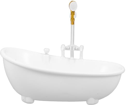 Cabilock Bicchiere da Cocktail Creativo in Plastica Bianco da 300ml Flusso Continuo D'acqua, Contenitore per Bevande da Festa per Club e Banchetti