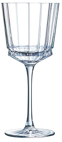 Cristal d'Arques L6590 6 VERRES A PIED 35 CL MACASSAR - CRISTAL D'ARQUES, Cristallin, Transparent