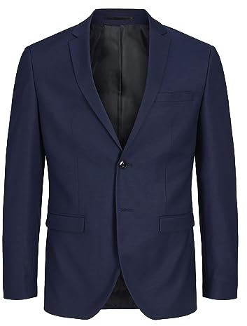 JACK & JONES Premium Jprsolaris Blazer Noos, Uomo, Blu (Dark Navy Dark Navy), 56 (Taglia Produttore: 50)